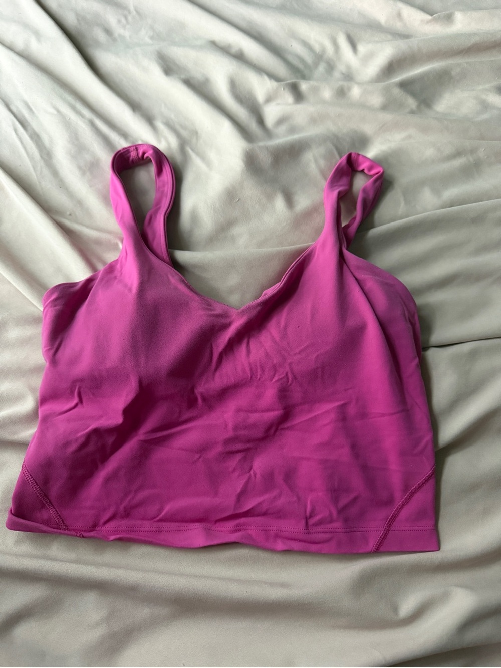 lululemon athletica Sonic Pink Crop Tank